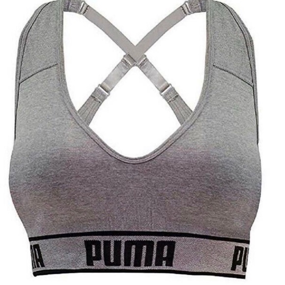 Puma Other - Puma Sport Bra Large Gray